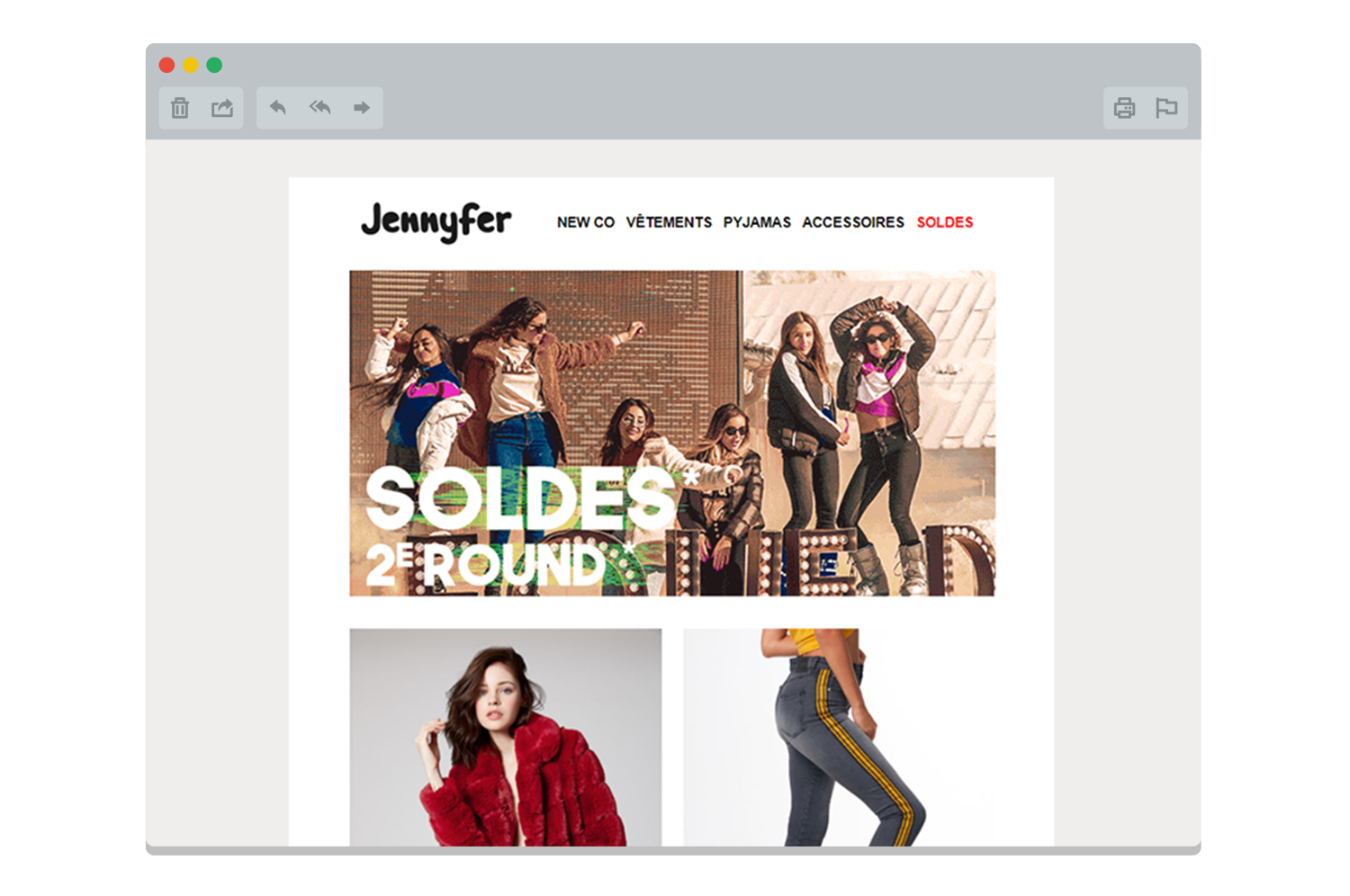 	Visuel newsletter Jennyfer